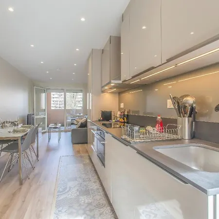 Appartement Le Petit Parfait, Logement Situe Pres Du Coeur De La Et De Toutes Ses Commodites, Rue Tranquille Avec Vue Sur Les Alpes, Parfait Pour 6 Personnes Grenoble